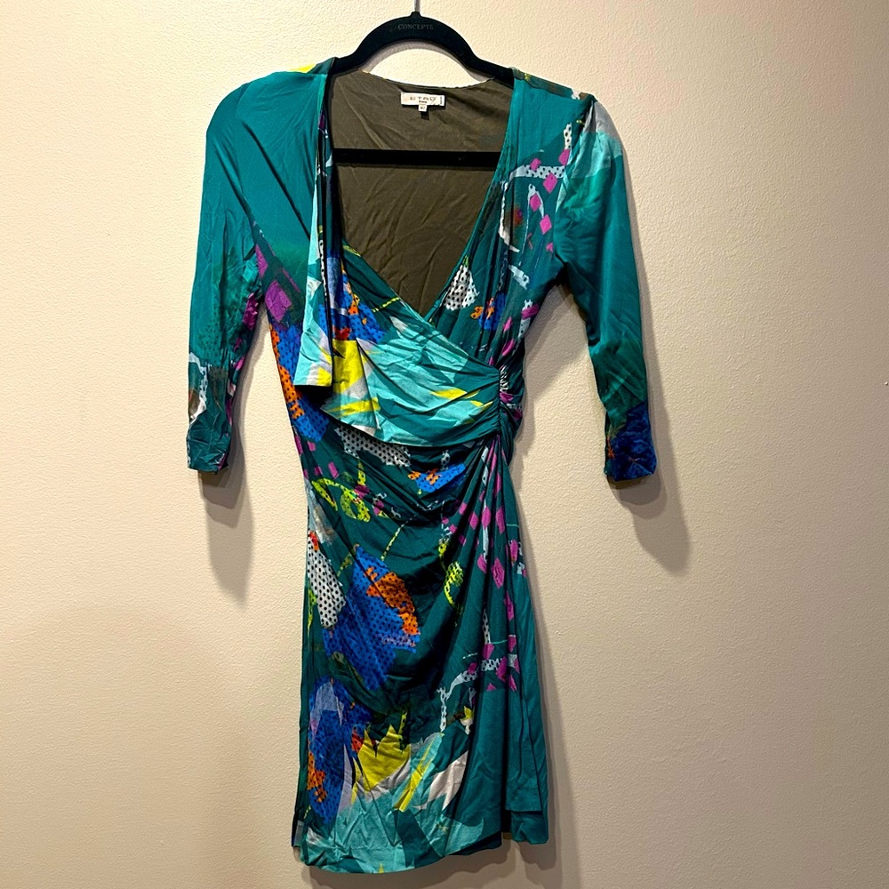 ETRO Faux Wrap Dress